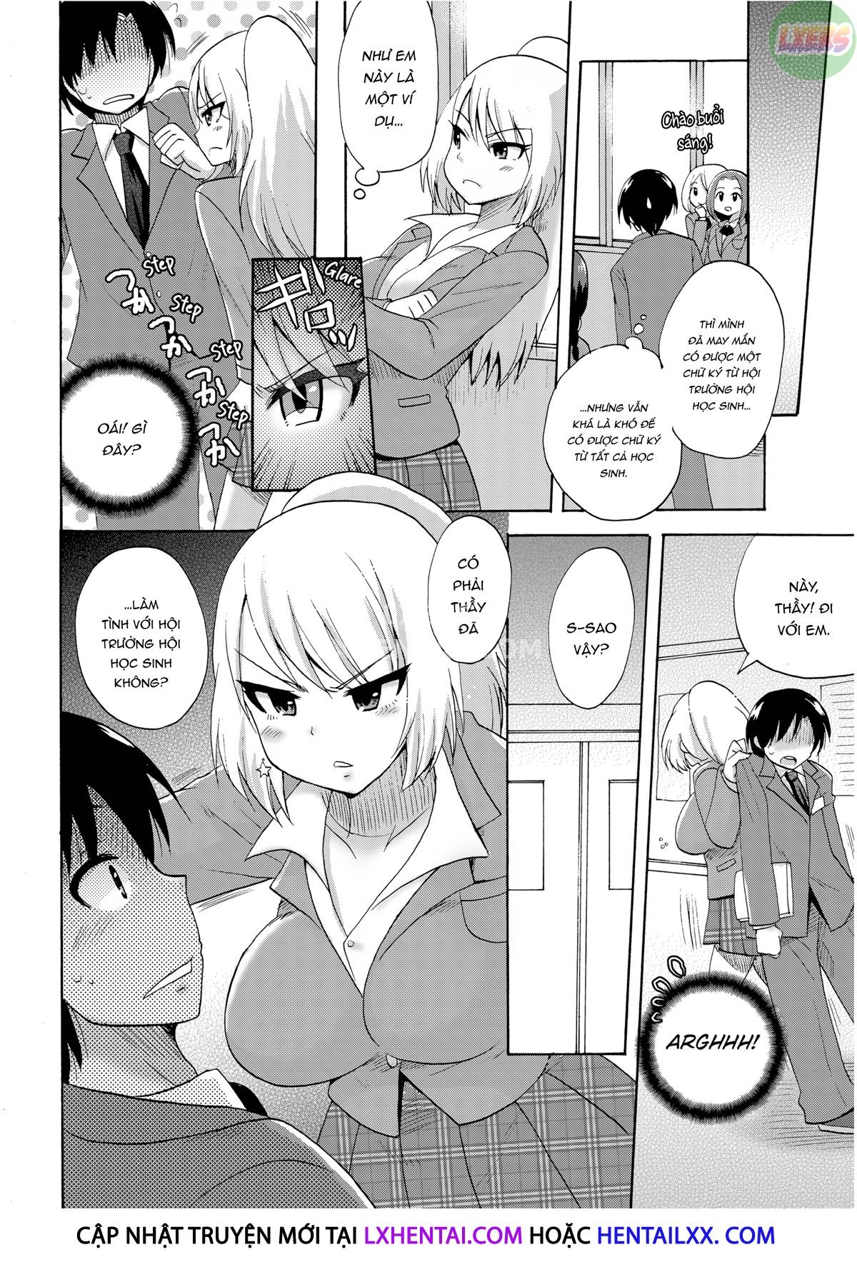 Đọc truyện hentai Dàn Harem ướt át ở học viện - Chap 2