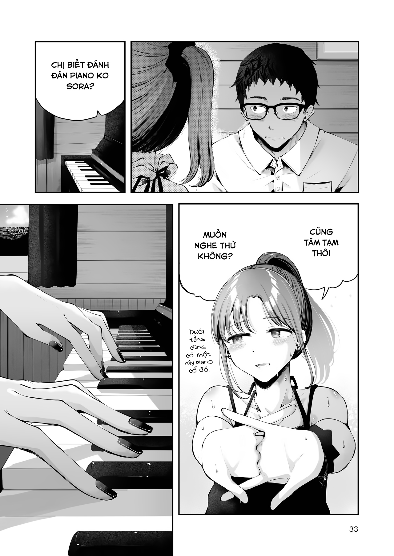 Đọc truyện hentai Chốn bình yên giữa trời xanh và biển rộng! Oneshot