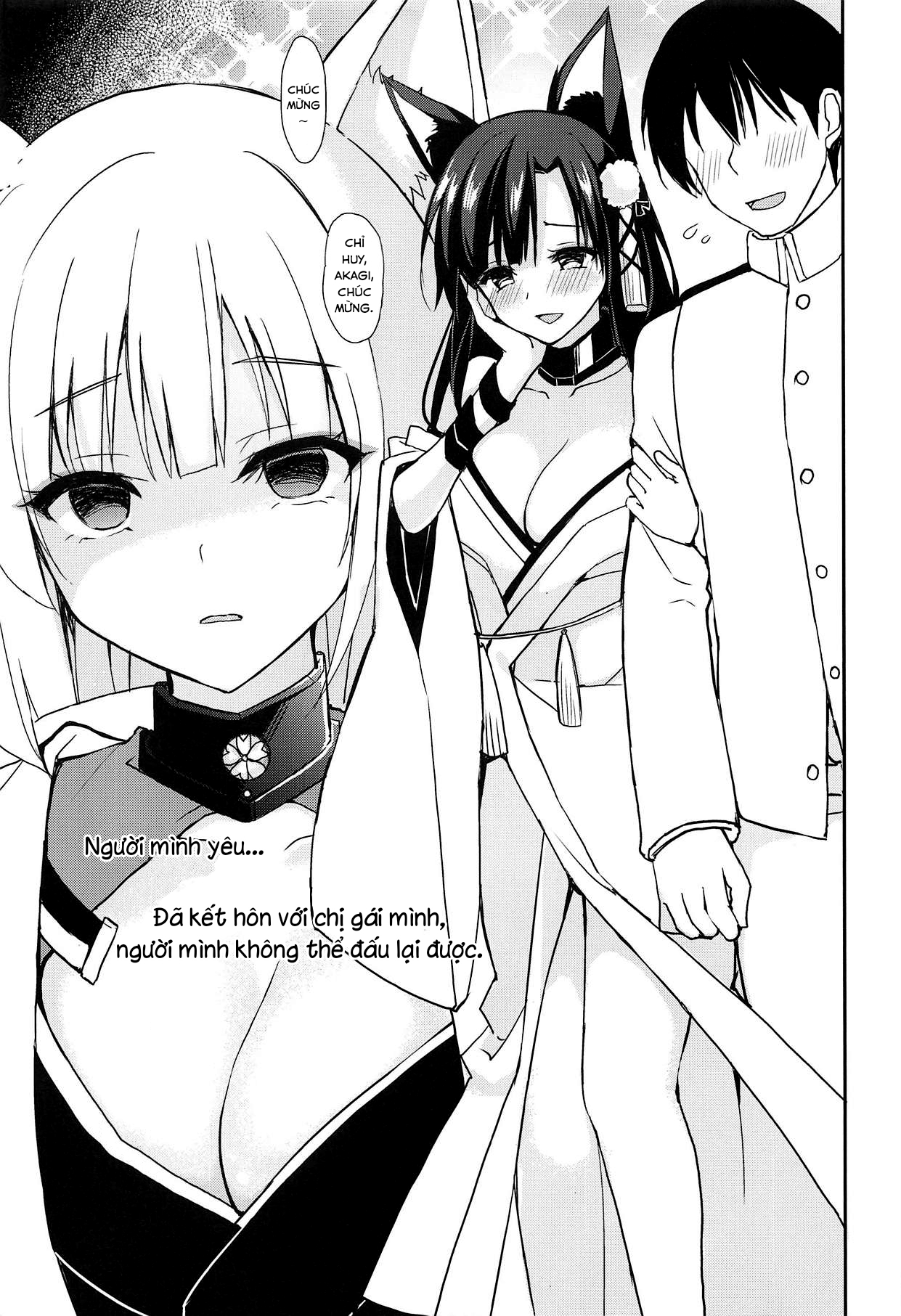 Đọc truyện hentai Byouko Shimai (Azur Lane) - Oneshot