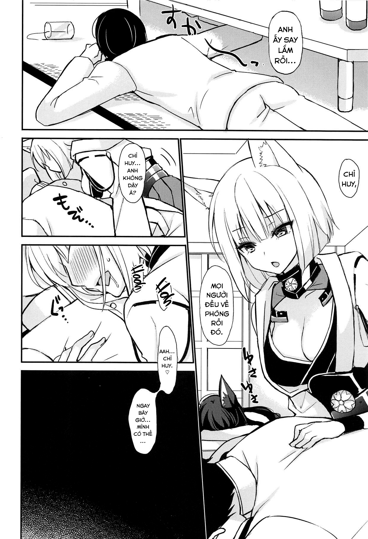 Đọc truyện hentai Byouko Shimai (Azur Lane) - Oneshot