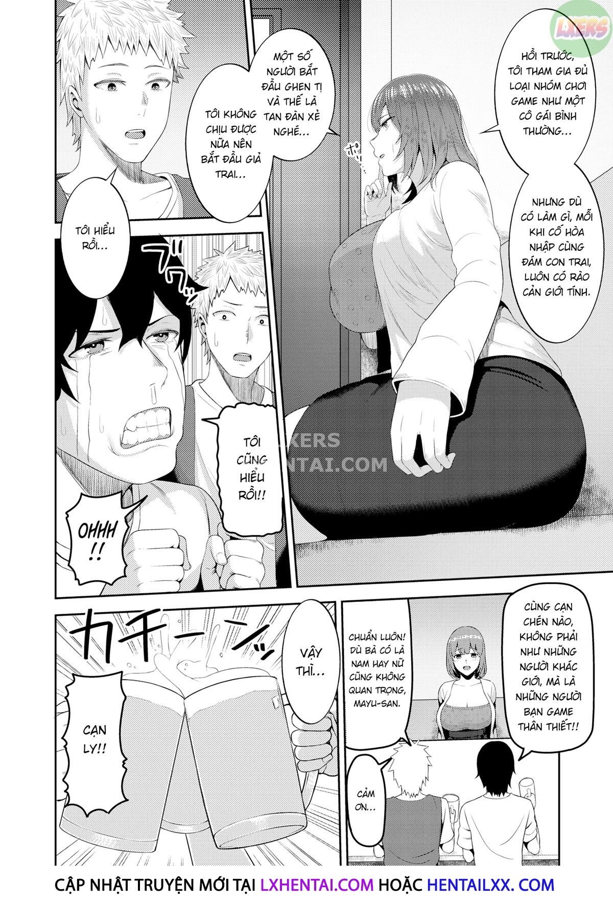 Đọc truyện hentai Thằng bạn qua game là quái vật 3 đầu Oneshot