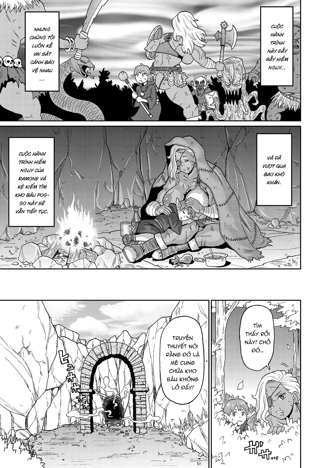 Đọc truyện hentai Rekisen no Onna Senshi to Boku no Tabi - Chap 3