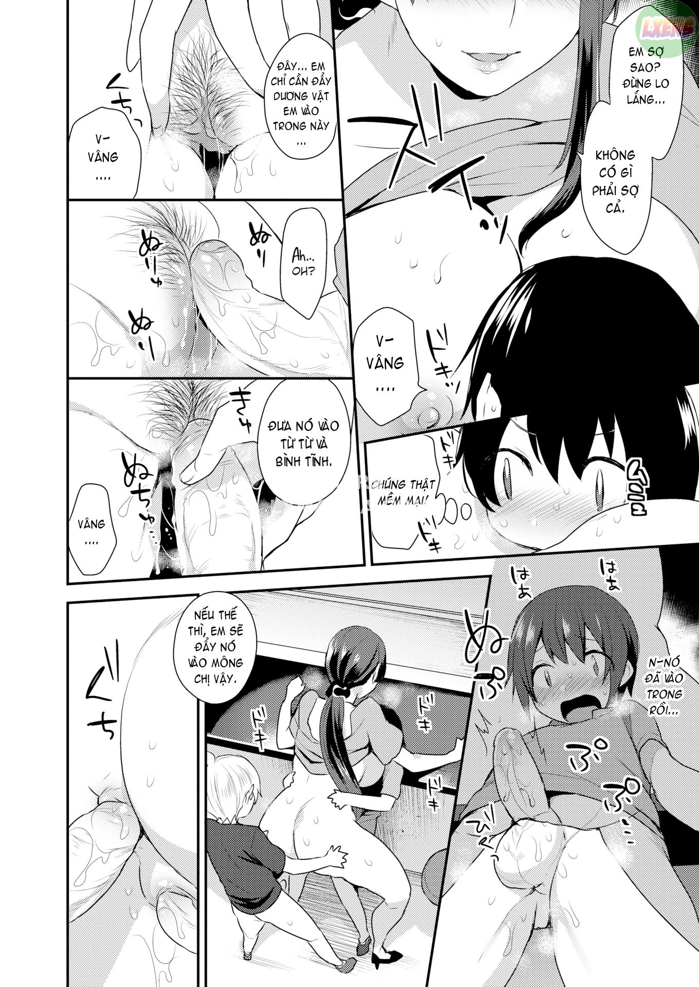 Đọc truyện hentai Phần thưởng của chị gái - Oneshot