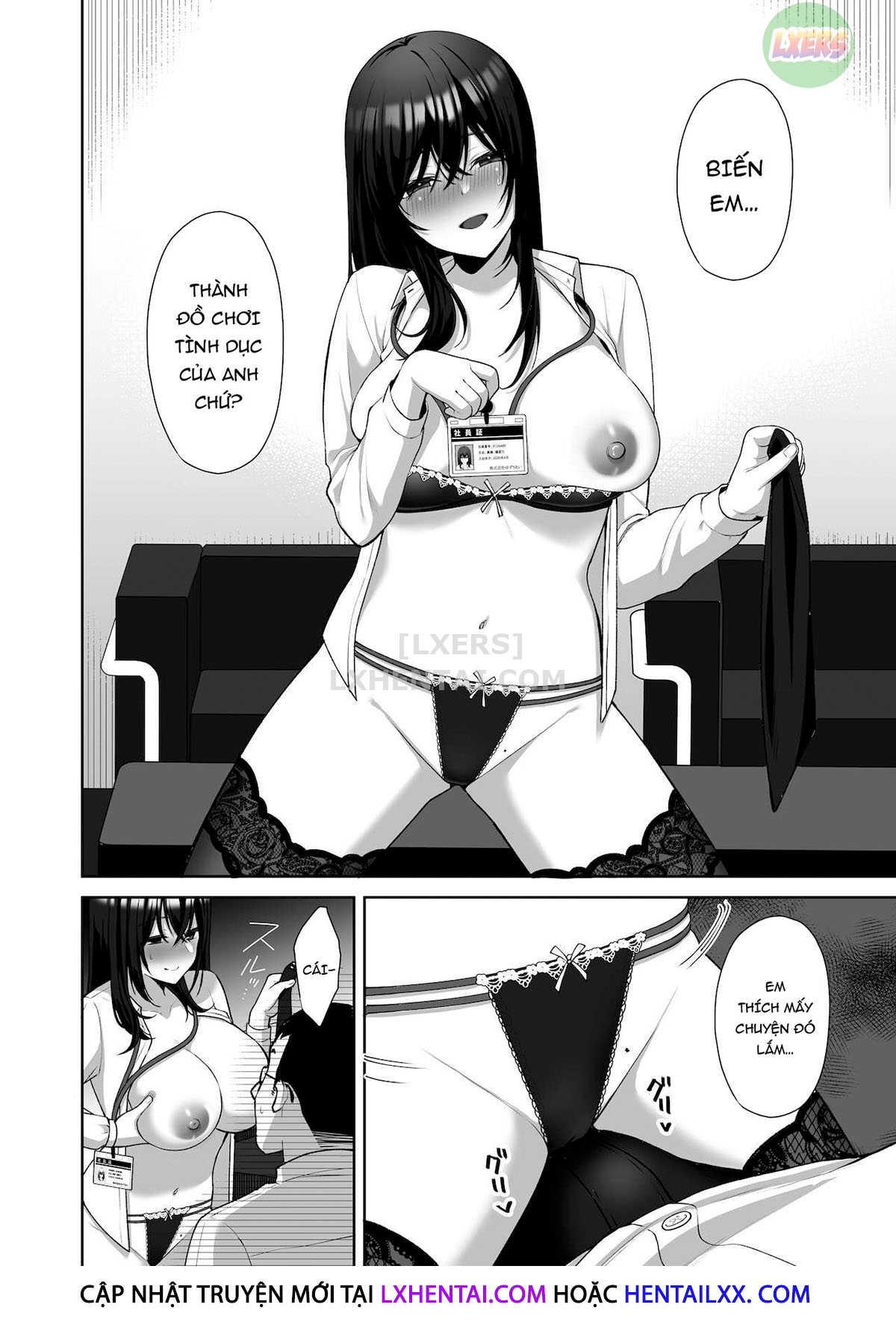 Đọc truyện hentai An Office Lady's Behind The Scenes Masochistic Onahole Training - Chap 1