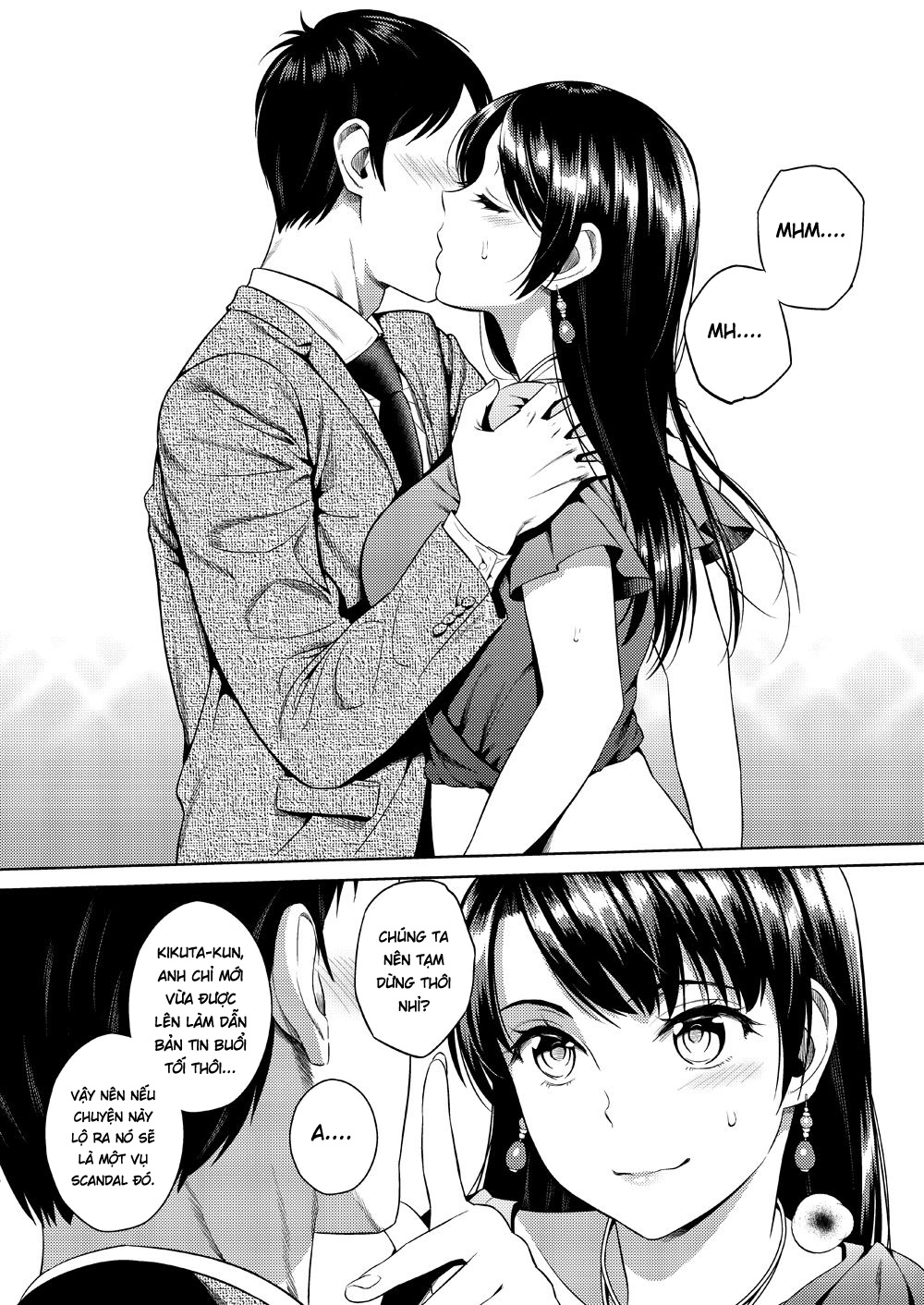Đọc truyện hentai Nữ phát thanh viên - Nửa đầu