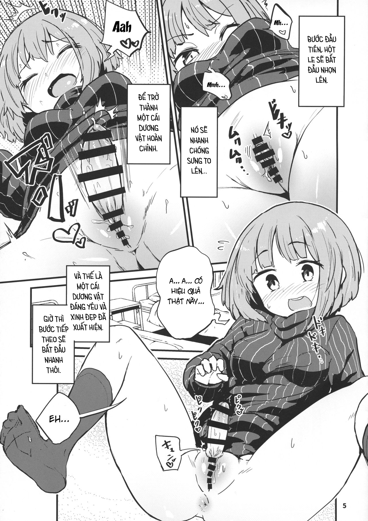 Đọc truyện hentai Haetate Futanari Ochinchin - Oneshot