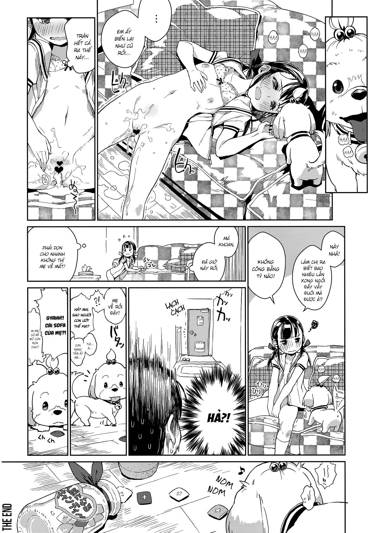 Đọc truyện hentai Uchi no Kawaii Kawaii Wanko-chan - Oneshot