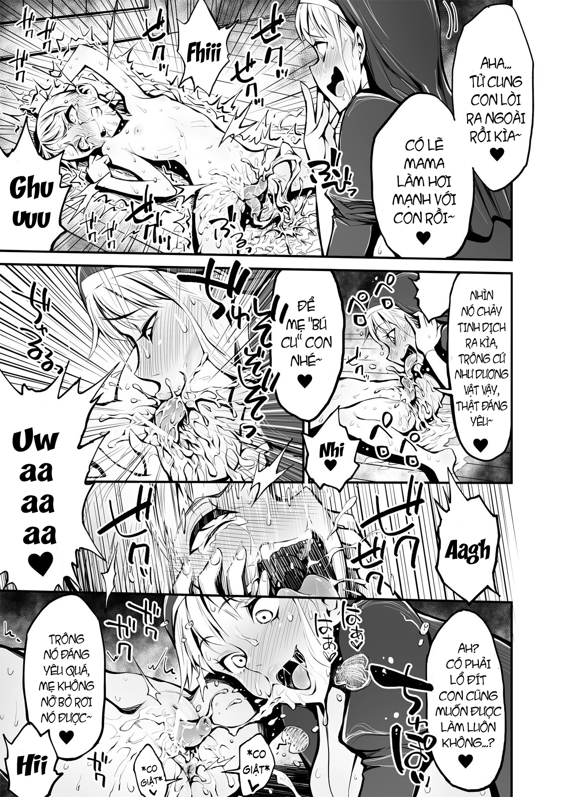 Đọc truyện hentai Futanari Sister, Manamusume o Rape Su!f Oneshot