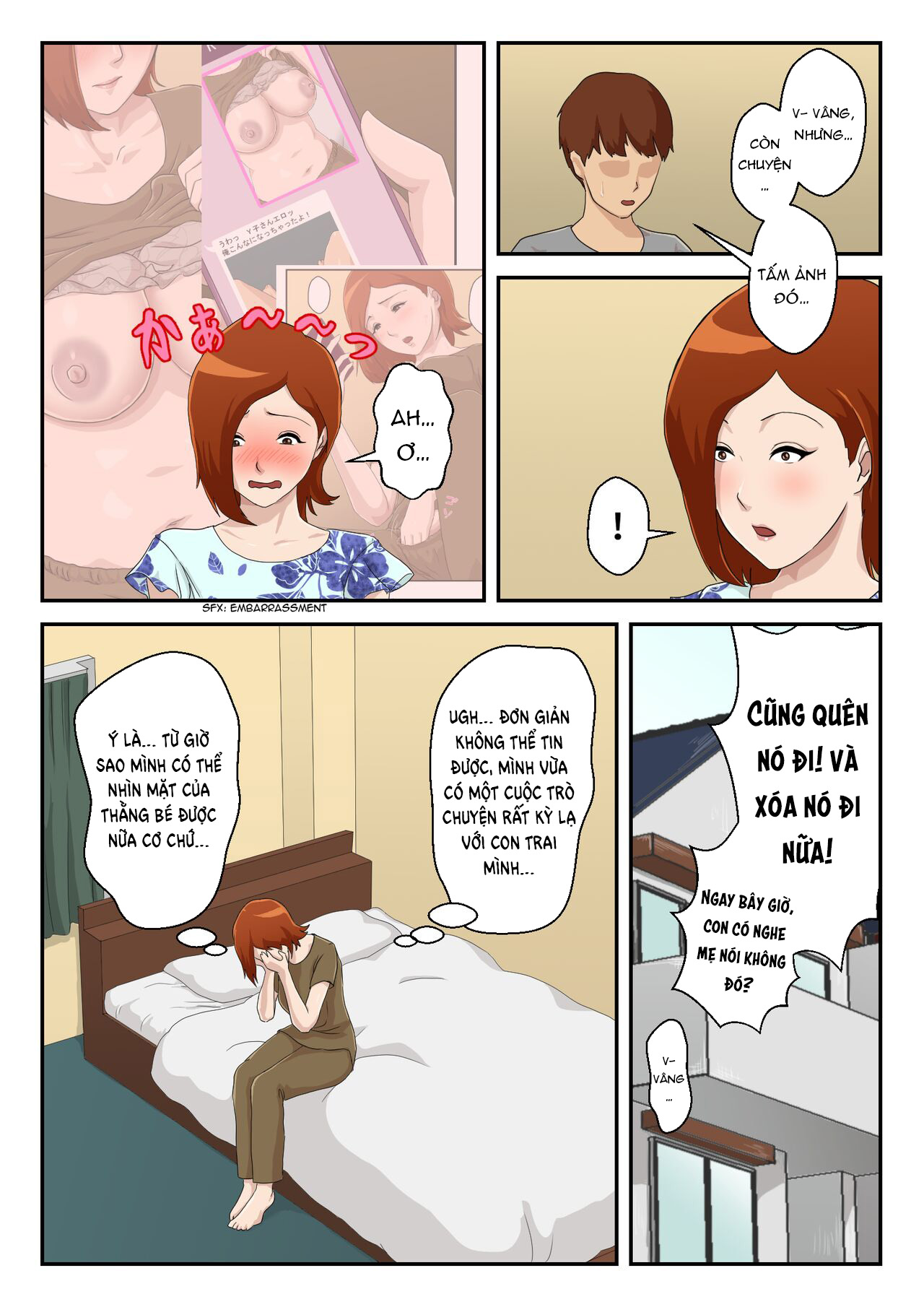 Đọc truyện hentai Bắt gặp mẹ sử dụng cùng app hẹn hò!!! - Chap 1