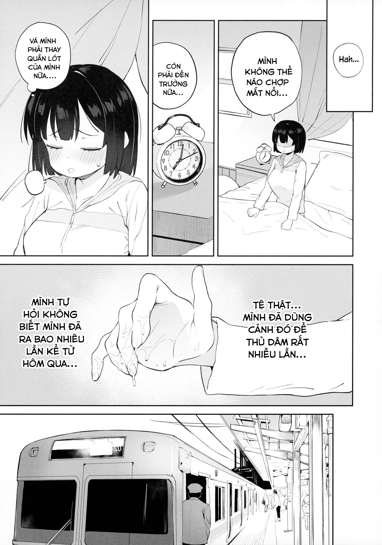 Đọc truyện hentai Chinpo no Dekasa de shika Otoko no Kachi ga Wakaranaku Natta - Oneshot