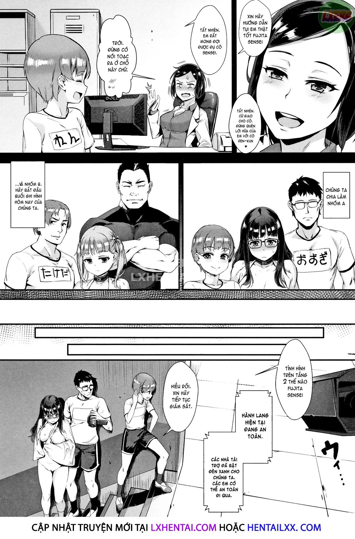 Đọc truyện hentai Gakuen Rankou - Chap 3