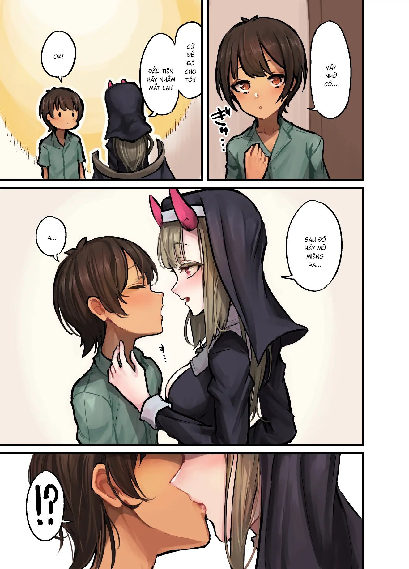 Đọc truyện hentai Konban wa Sister Succubus - Oneshot