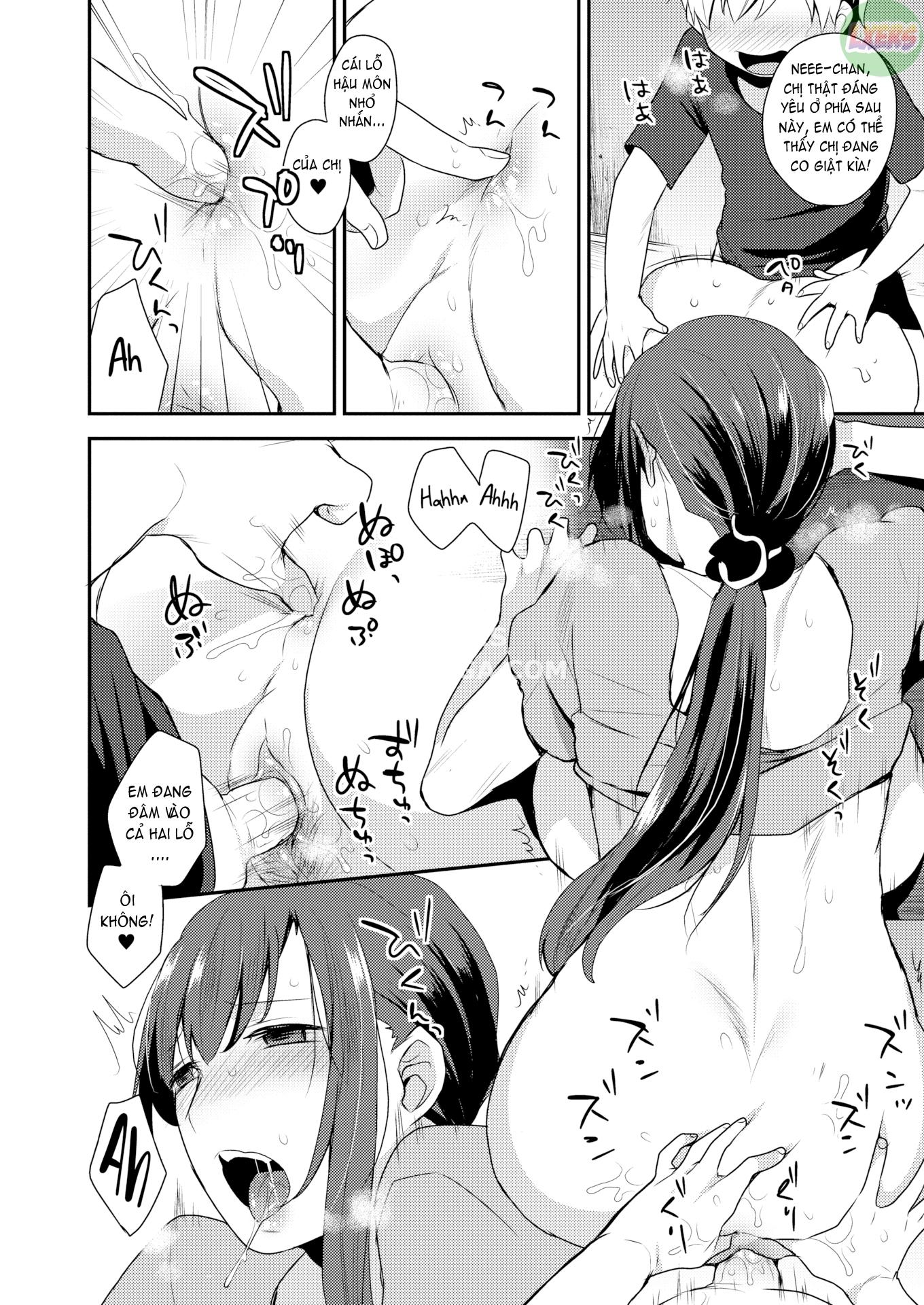 Đọc truyện hentai Phần thưởng của chị gái - Oneshot