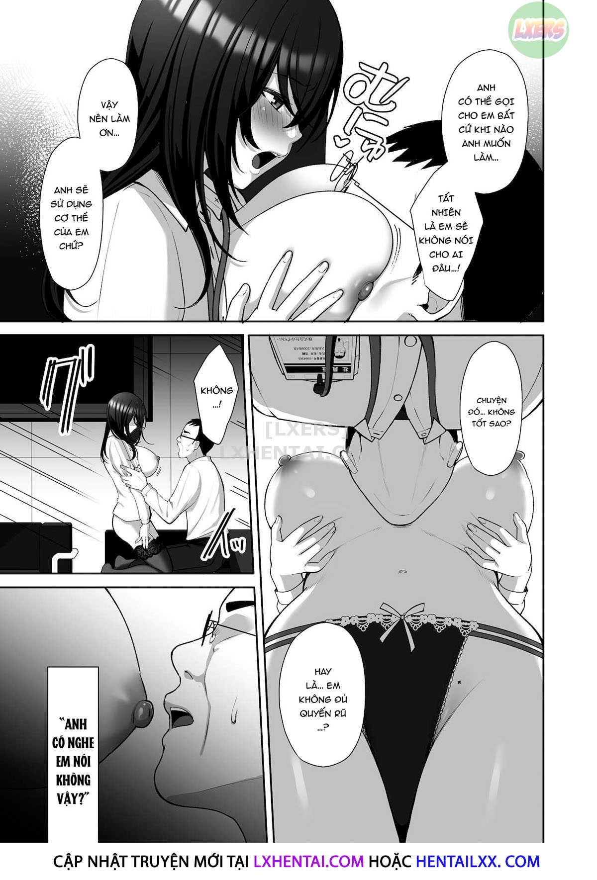 Đọc truyện hentai An Office Lady's Behind The Scenes Masochistic Onahole Training - Chap 1