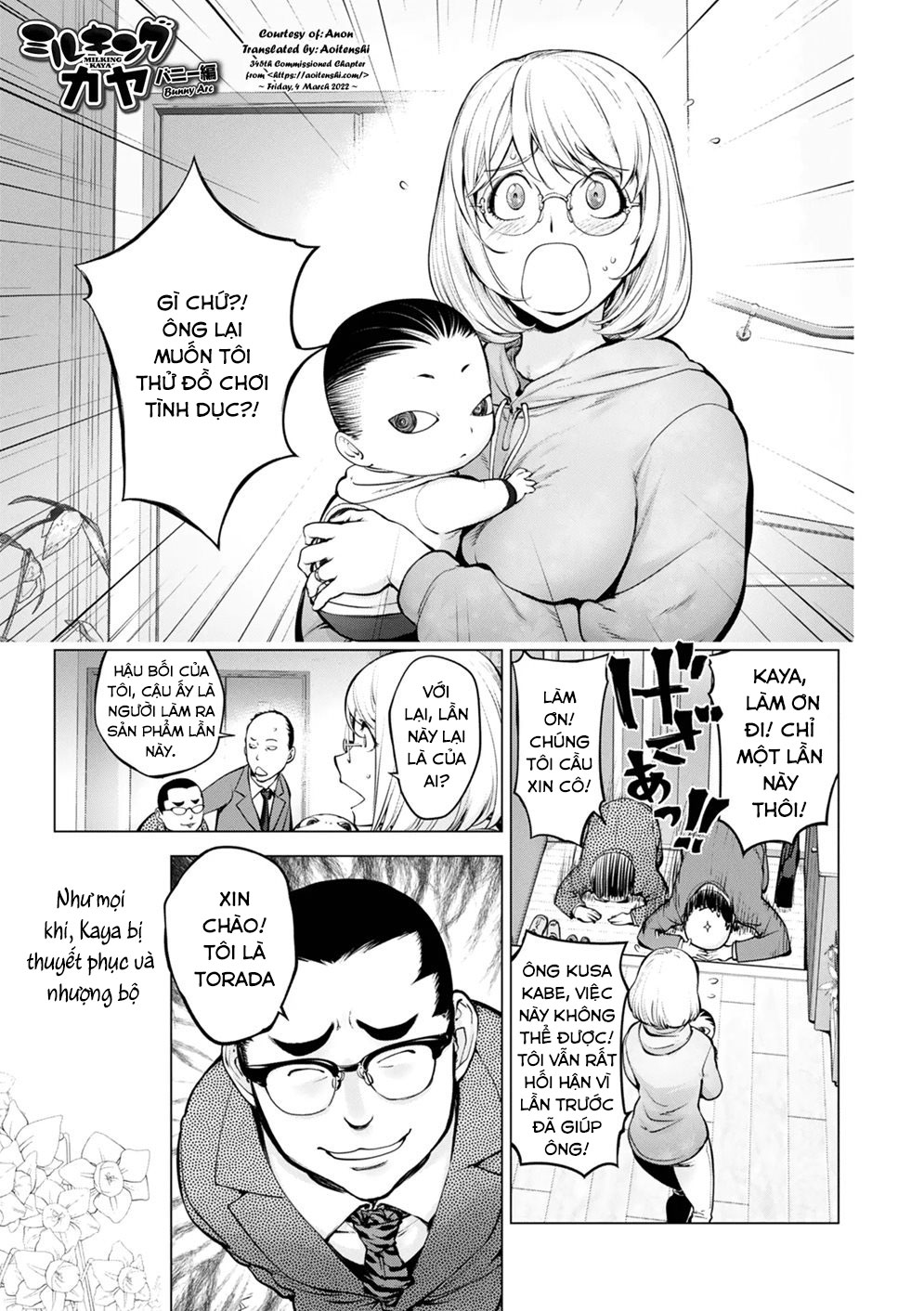 Đọc truyện hentai Milking Kaya Bunny Arc - Chap 1