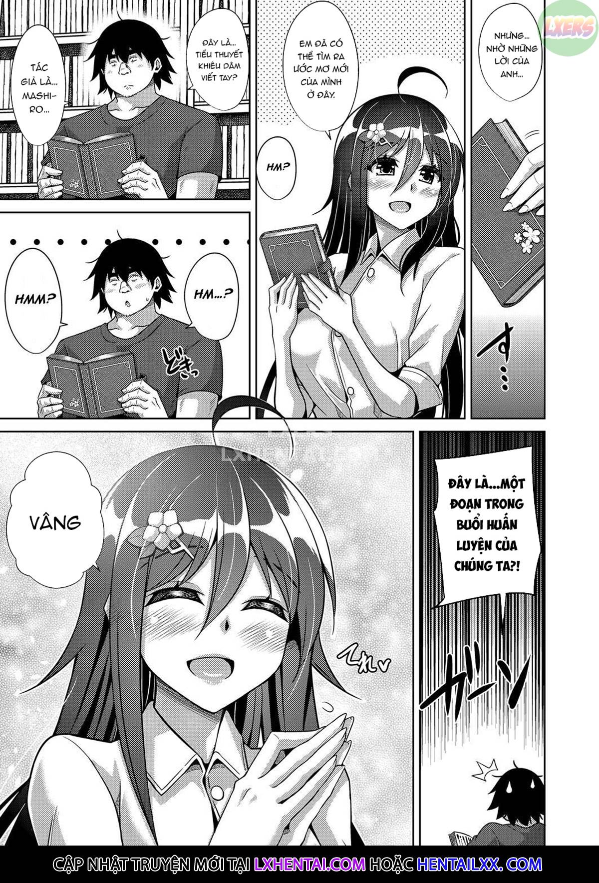 Đọc truyện hentai A Bitch Rose Shrouded In Books Chap 10