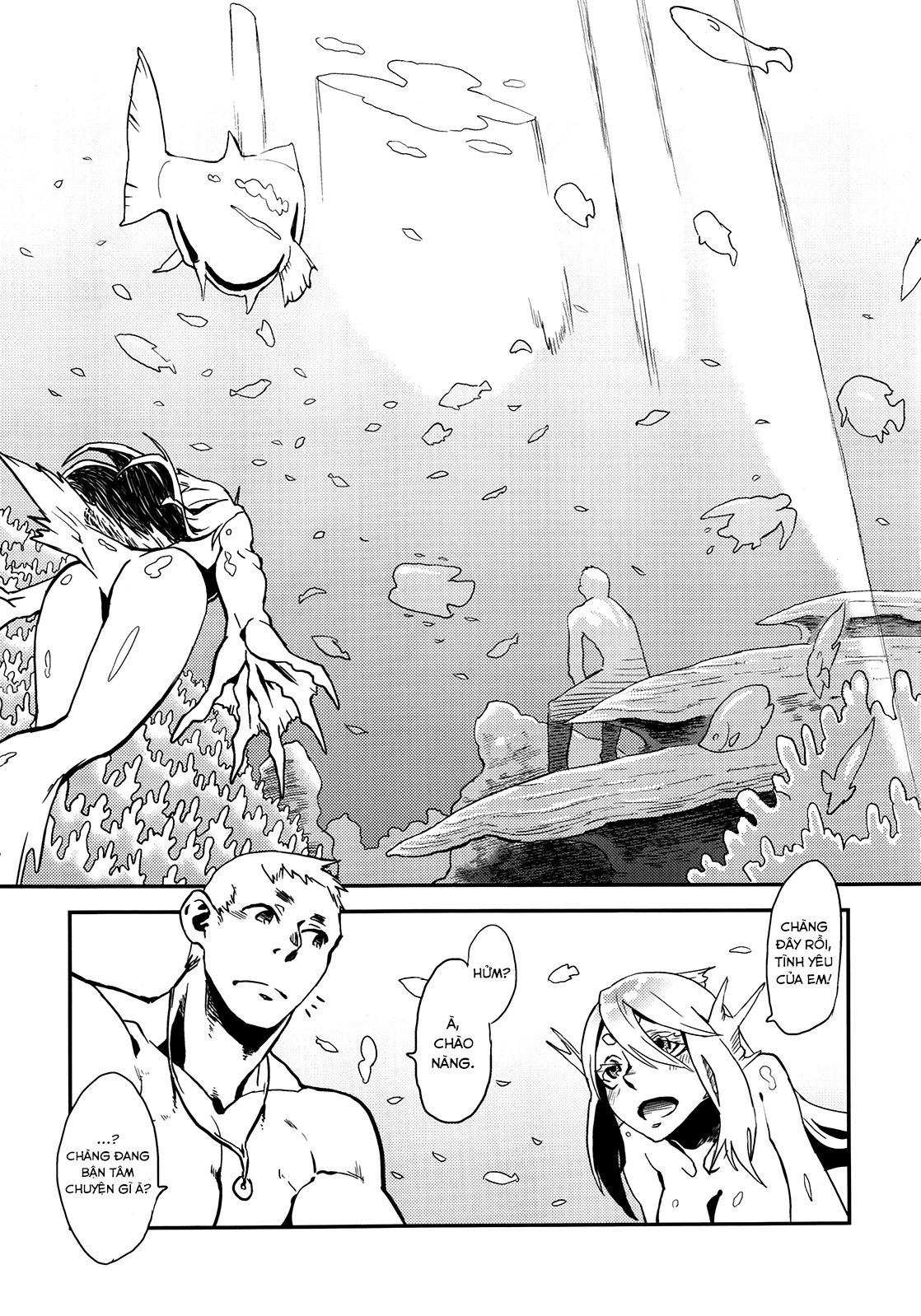 Đọc truyện hentai Kẻ làm điều ác phi nhân loại Chap 4.0 + 0.5