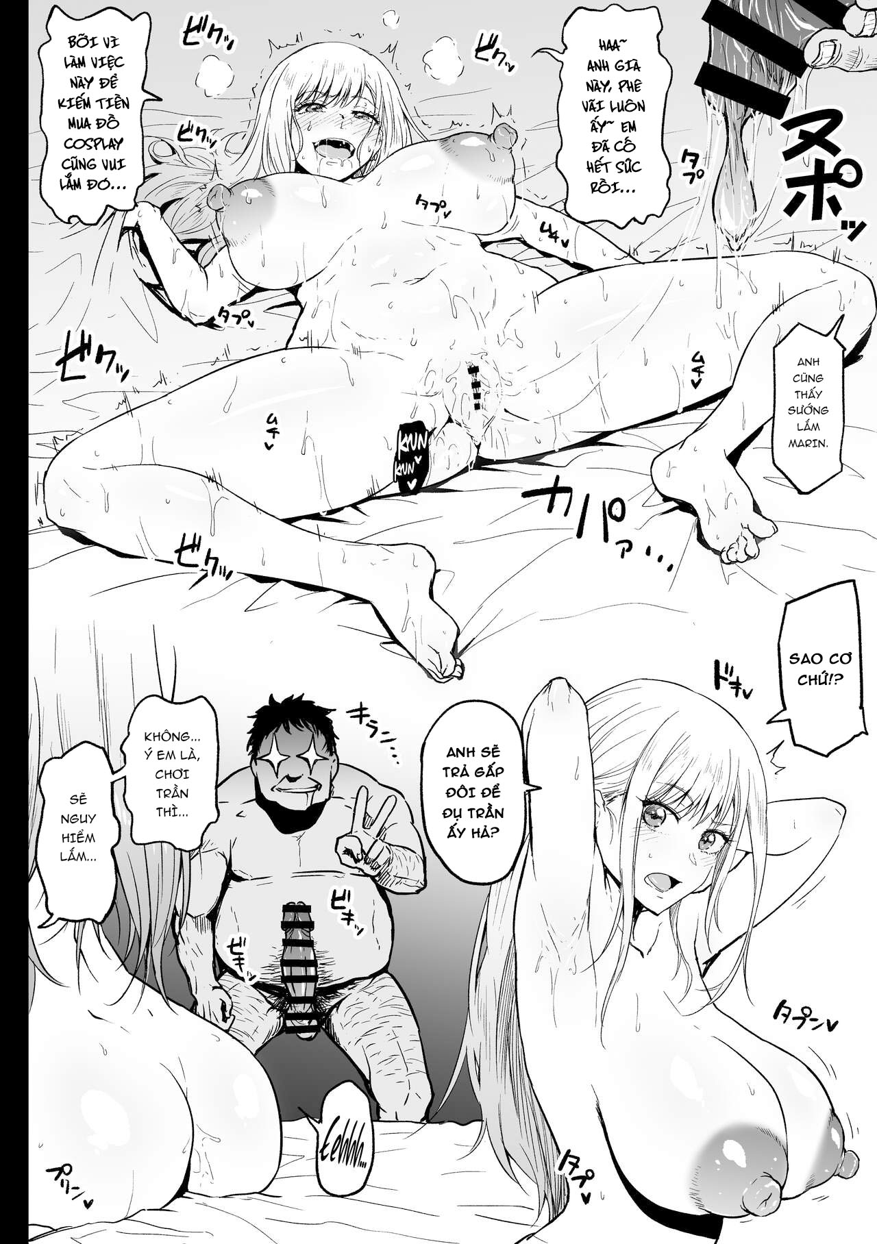Đọc truyện hentai Cô nàng cosplayer tận tâm hết mình với công việc Oneshot