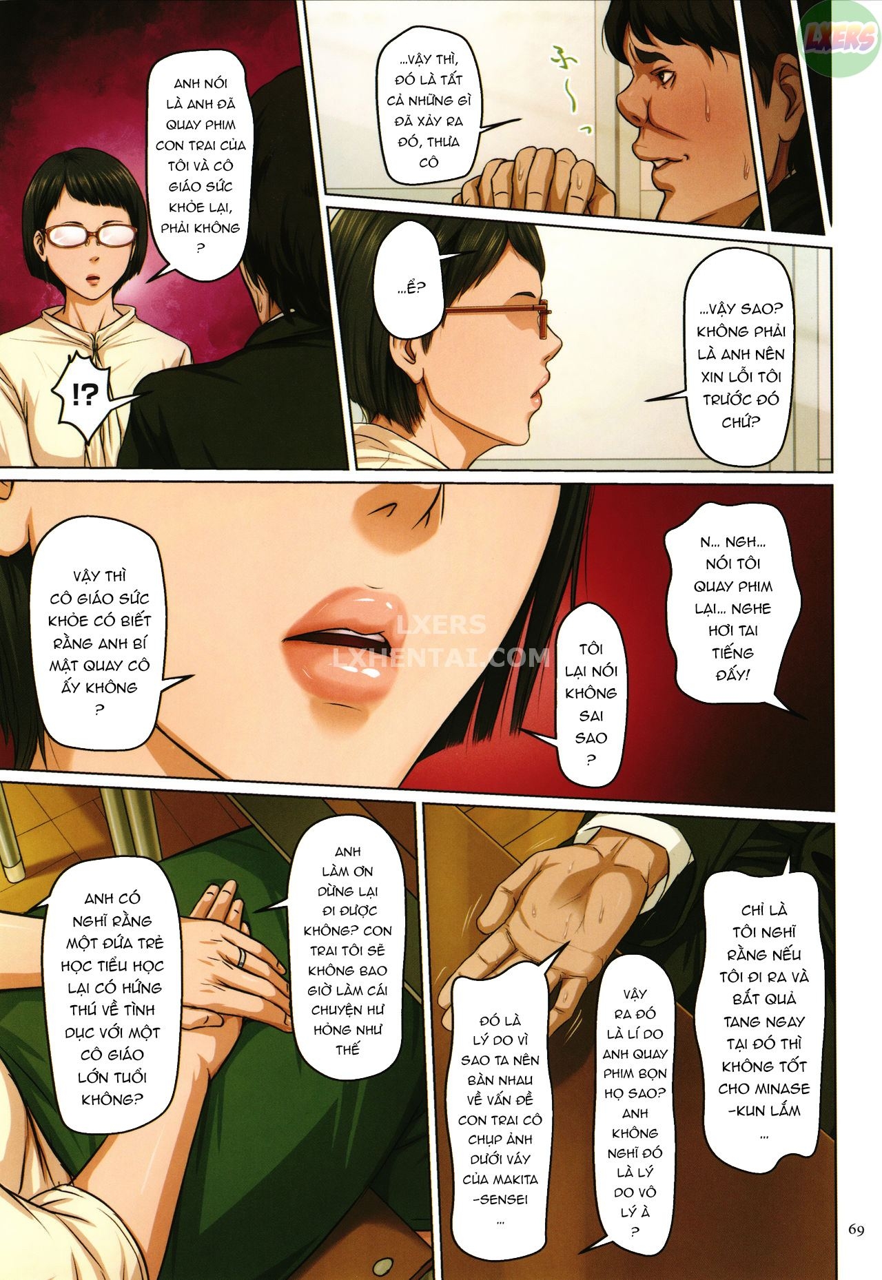 Đọc truyện hentai Karamitsuku Shisen 2 - Chap 4