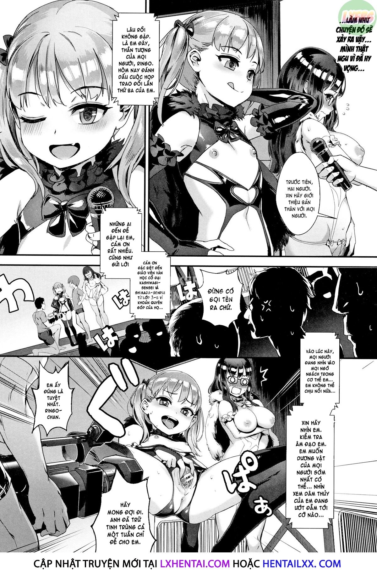 Đọc truyện hentai Gakuen Rankou Chap 2