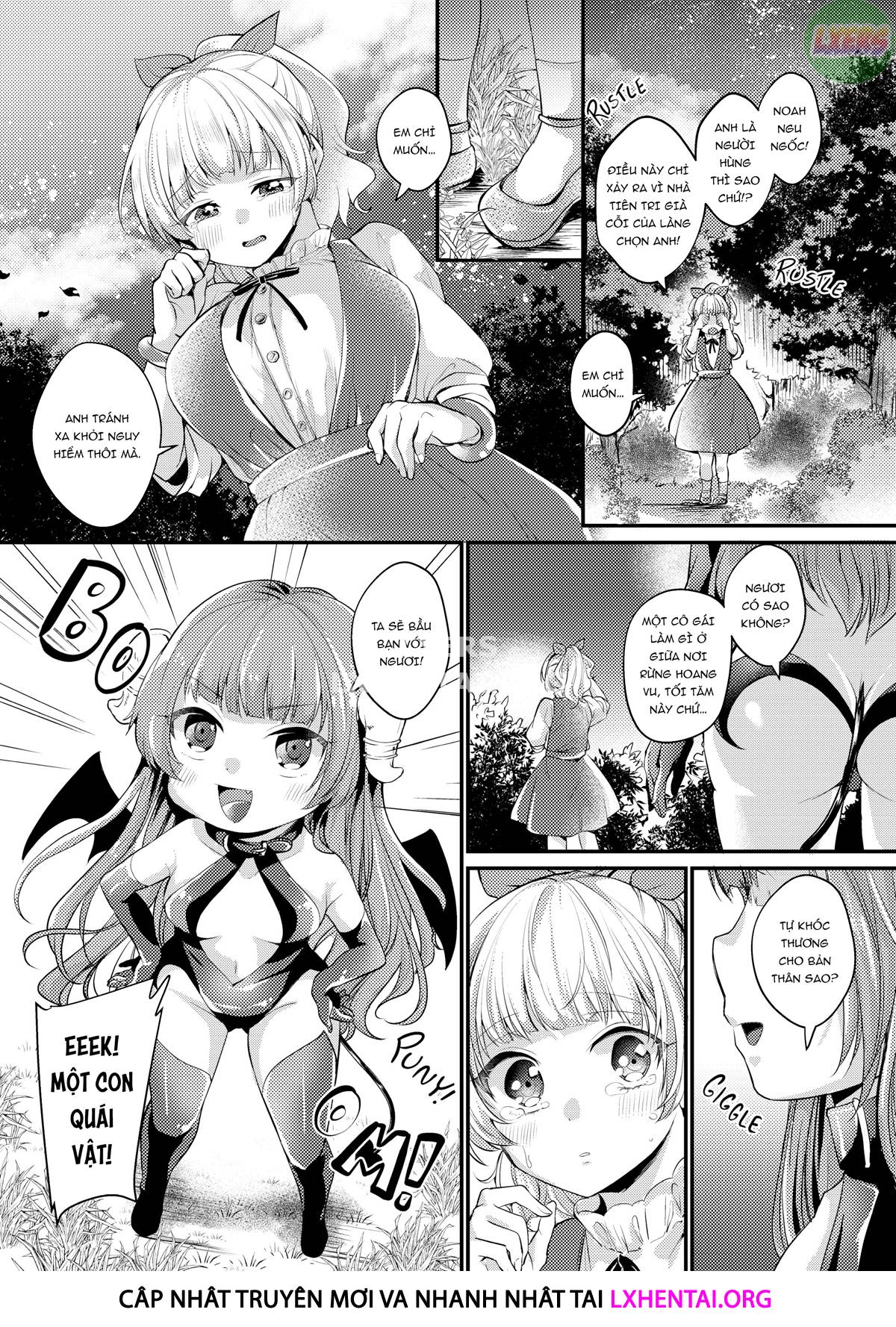 Đọc truyện hentai Ngất ngây ngọt ngào nóng bỏng Chap 8 Me, the Hero, and the Tiny Succubus