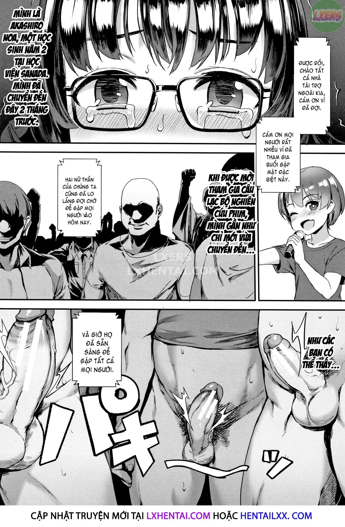 Đọc truyện hentai Gakuen Rankou Chap 2