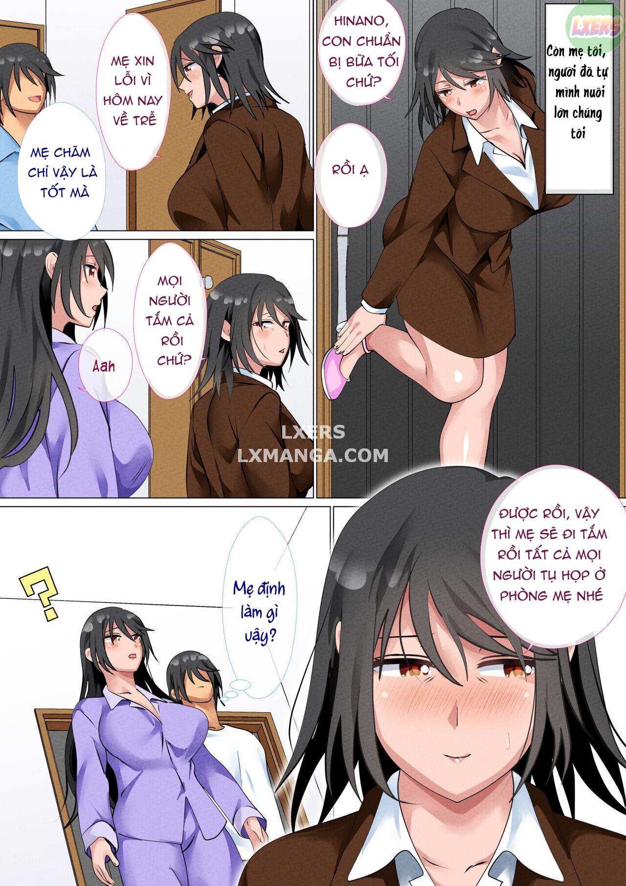 Đọc truyện hentai Kazoku De Musuko O Fudeoroshi Suru Narawashi Ga Sonzai Suru Kakei - Oneshot