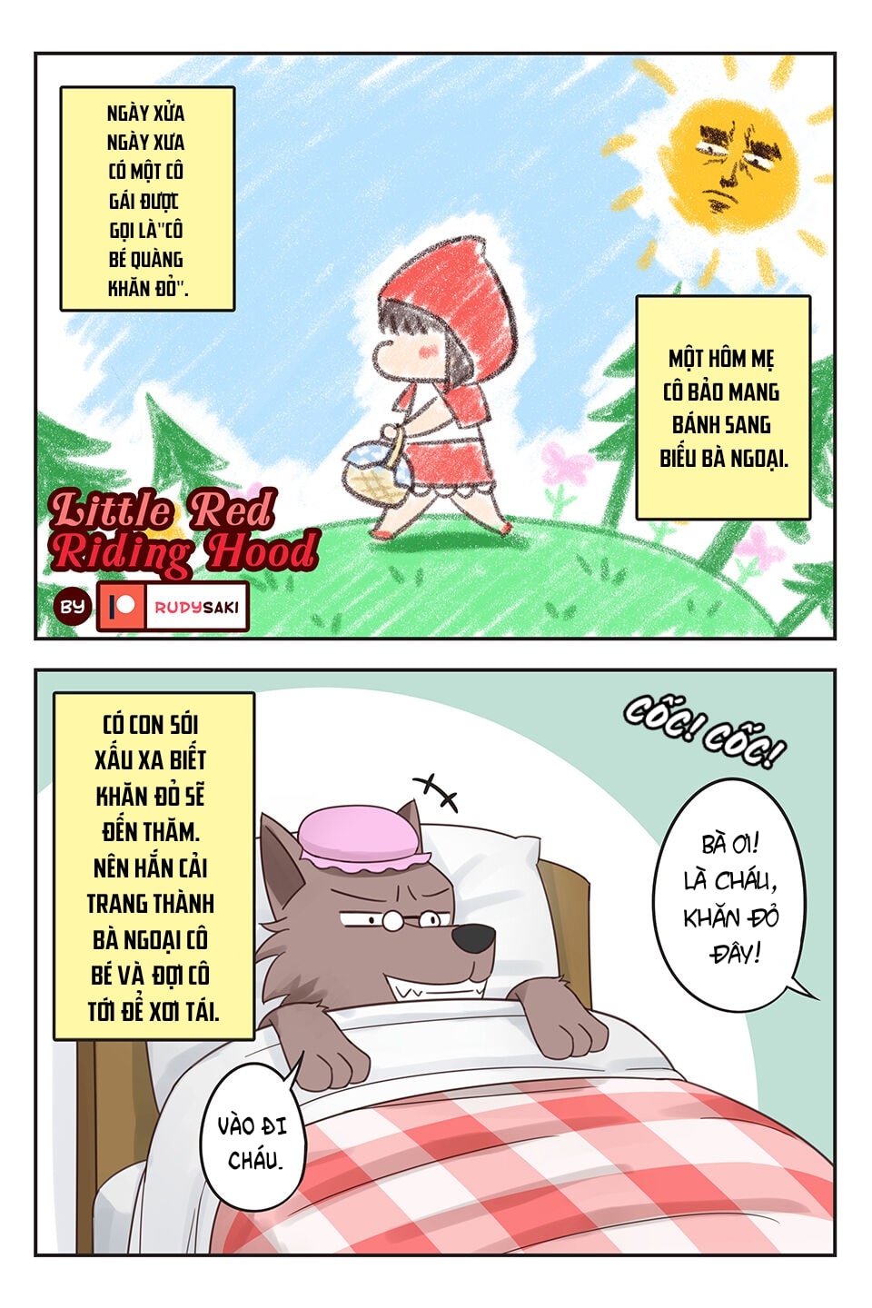 Đọc truyện hentai Những Câu Chuyện Cổ Tích - Chap 1. Cô bé quàng khăn đỏ