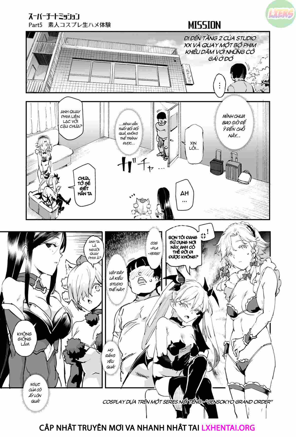 Đọc truyện hentai Super Cheat Mission Chap 1
