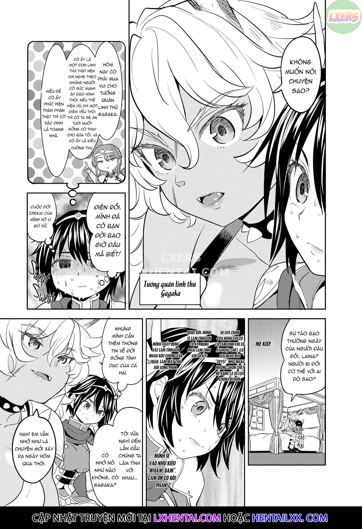 Đọc truyện hentai Tái sinh thành một nữ anh hùng có 5 người vợ quỷ - Chap 1