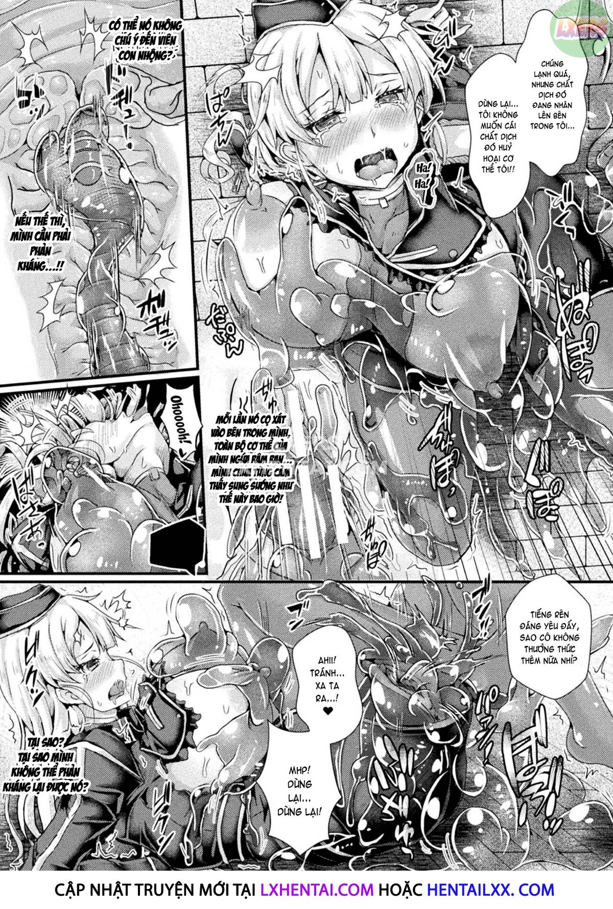 Đọc truyện hentai Thiếu nữ hư hỏng ~Những nàng công chúa chiến tranh rơi vào niềm vui dâm dục~ Chap 3