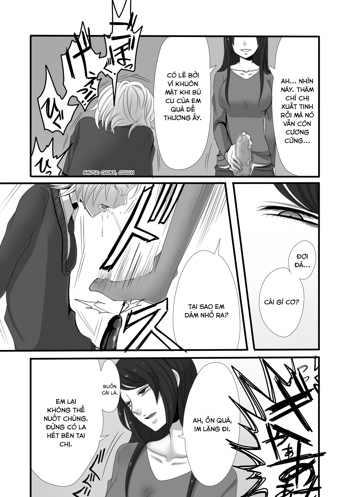 Đọc truyện hentai Futanari Onee-san to Shota - Oneshot