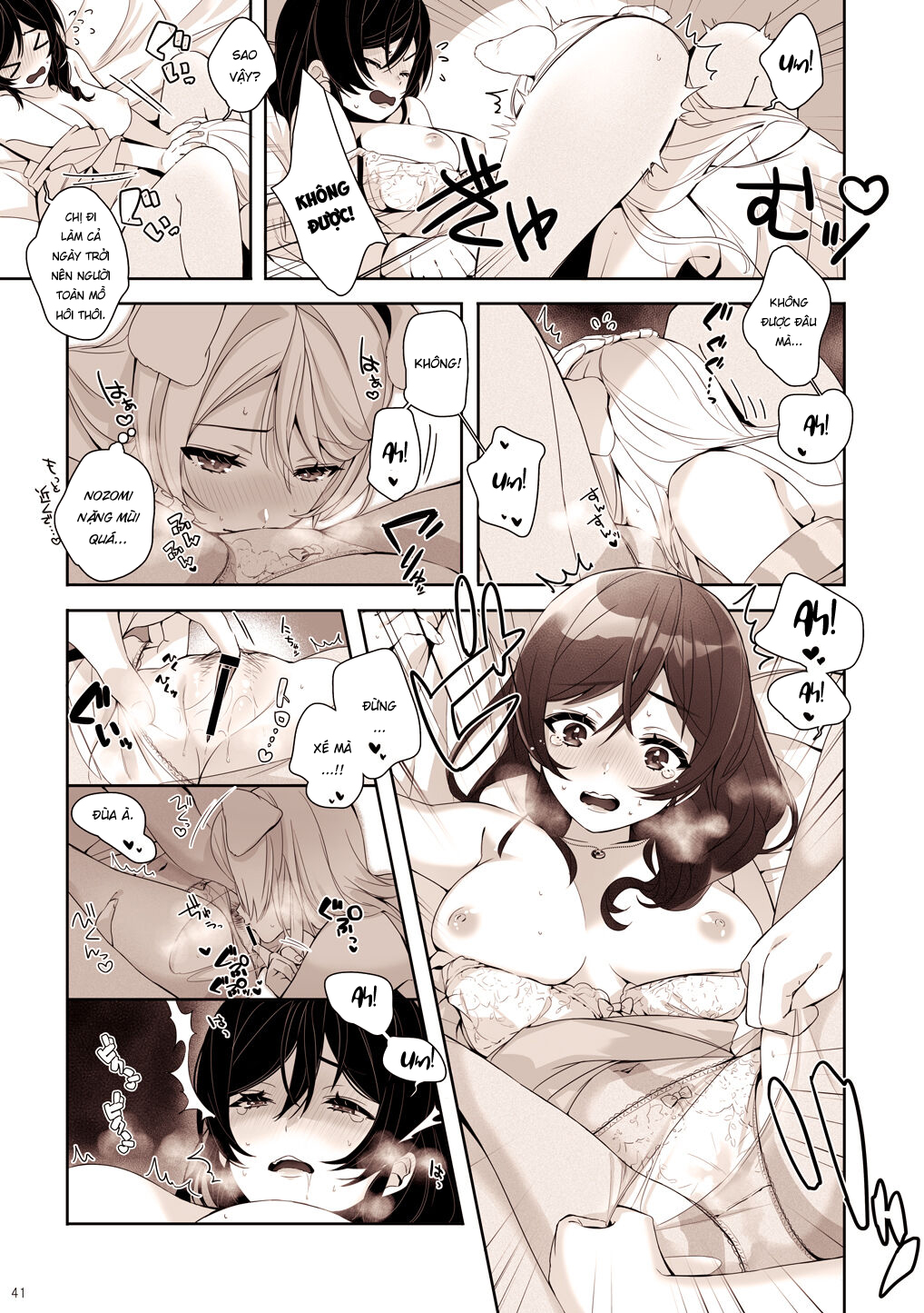Đọc truyện hentai Re: dêdeddê!!!!!!!! (Love Live!) - Chap 5: Bé cún con của tôi.
