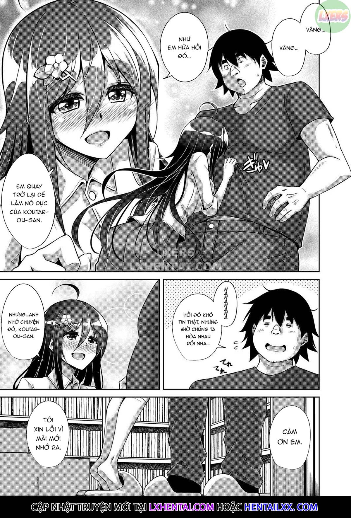 Đọc truyện hentai A Bitch Rose Shrouded In Books Chap 10