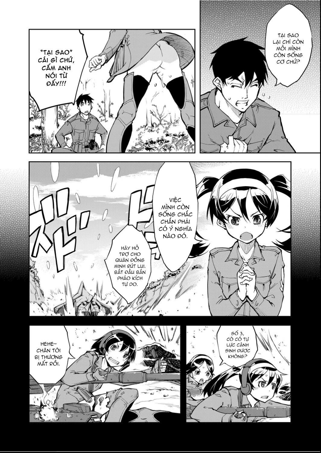 Đọc truyện hentai Những thiếu nữ chiến xa - Chiến tuyến số 1