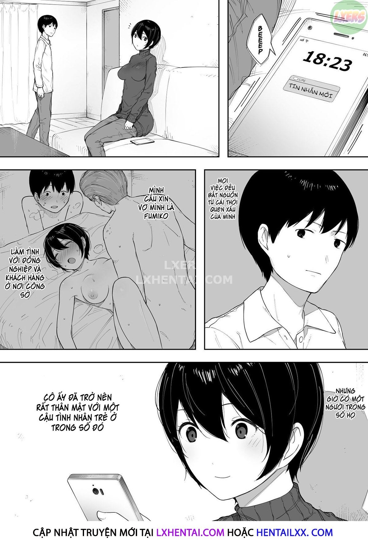 Đọc truyện hentai Aisai, Doui No Ue, Netorare 3 ~Ogawa-Ke No Baai~ Oneshot