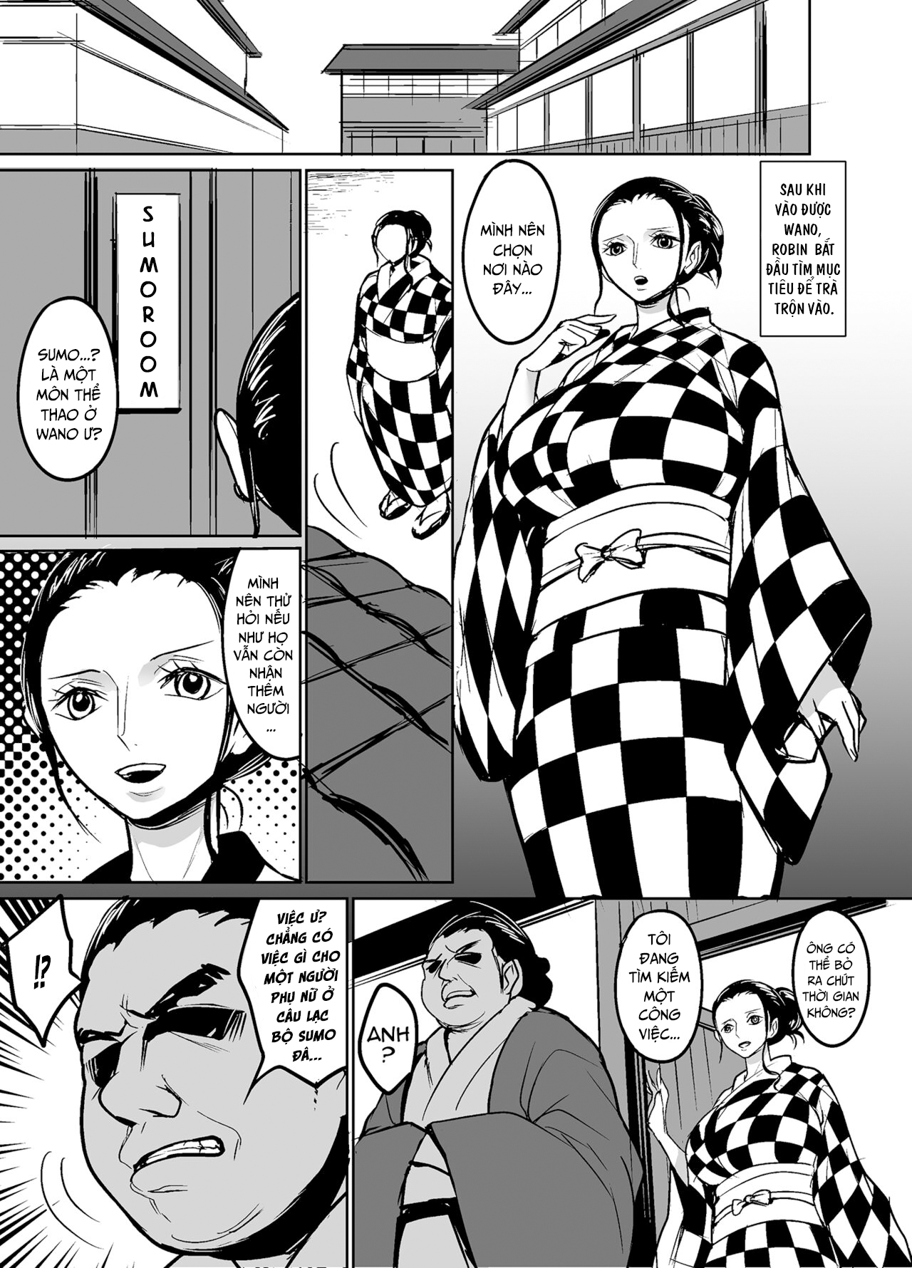 Đọc truyện hentai Xâm nhập vào wano quốc với tư cách một sumo - Chap 1
