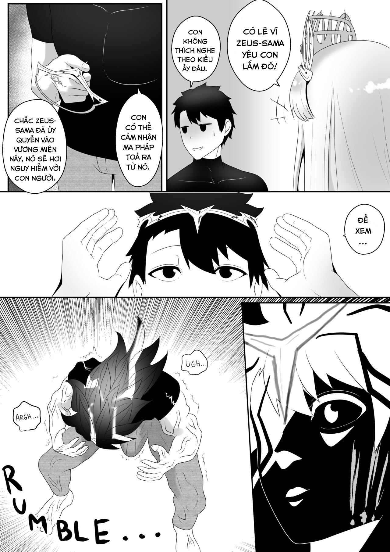 Đọc truyện hentai Trở thành Zeus, tôi đụ hết các thần trên đỉnh Olympia ở Chaldea. - Oneshot
