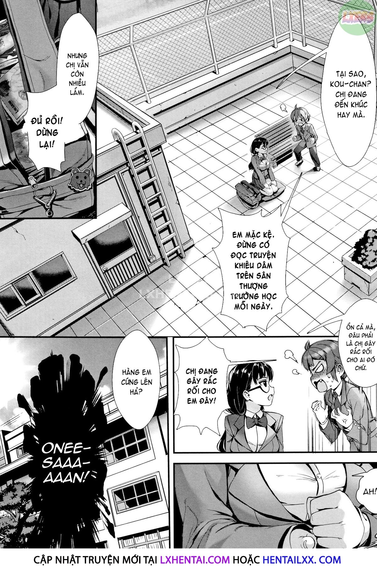 Đọc truyện hentai Gakuen Rankou Chap 7 END