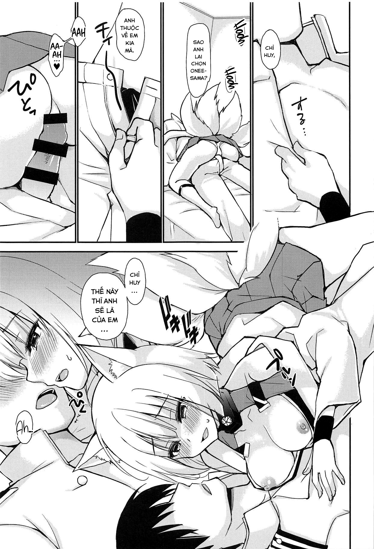 Đọc truyện hentai Byouko Shimai (Azur Lane) - Oneshot