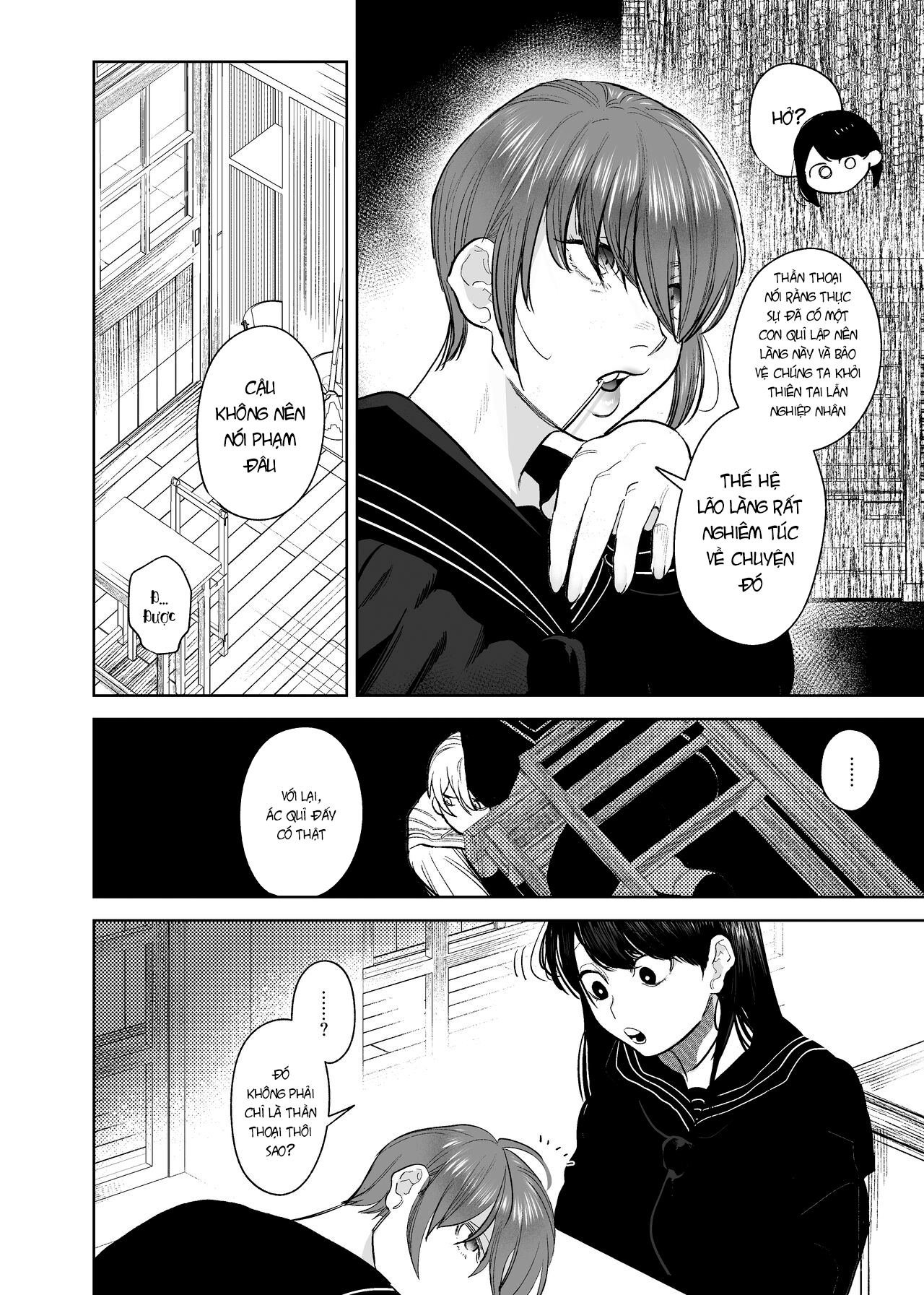 Đọc truyện hentai Hậu duệ ma thần và trinh nữ hiến thân - Chap 1