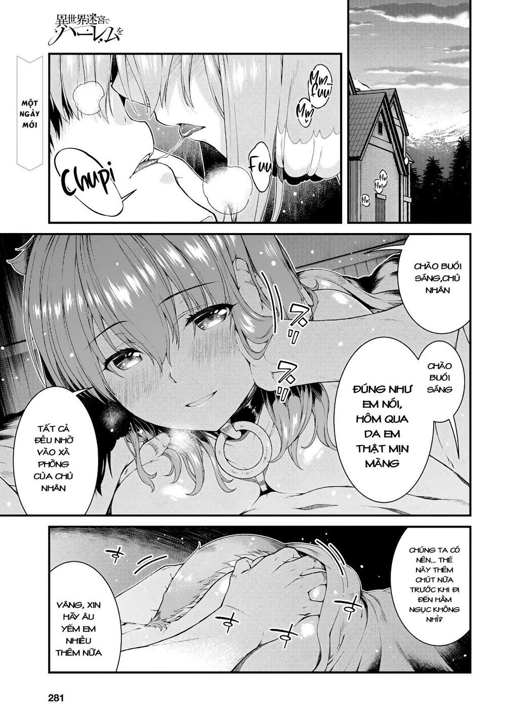 Đọc truyện hentai Lập Harem Chốn Mê Cung Ở Dị Giới Chap 25