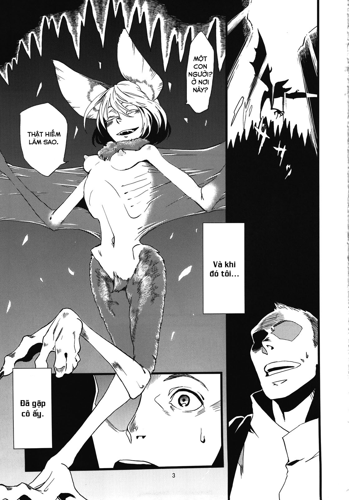 Đọc truyện hentai Kẻ làm điều ác phi nhân loại Chap 5.0: Dơi