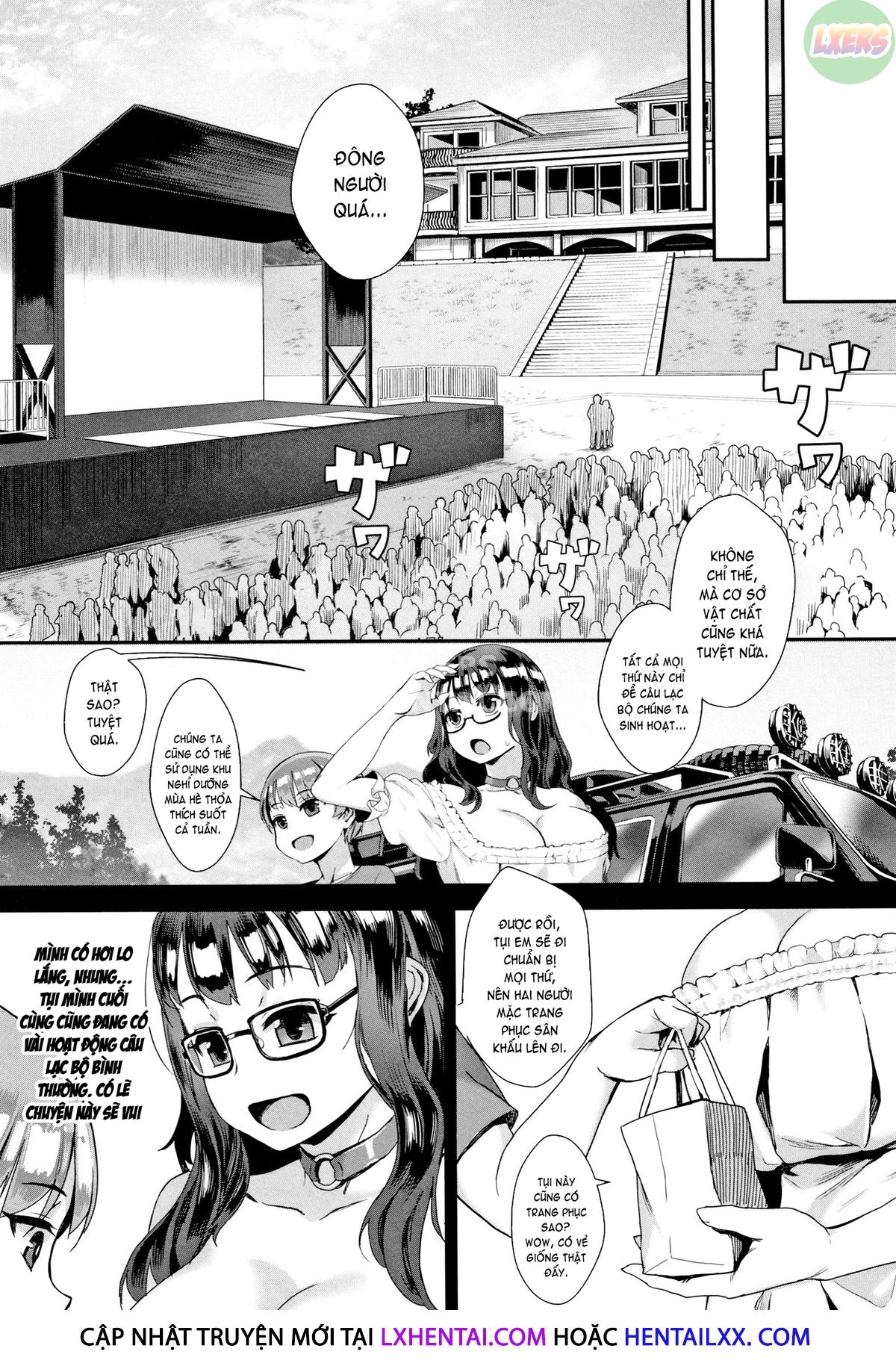 Đọc truyện hentai Gakuen Rankou Chap 2