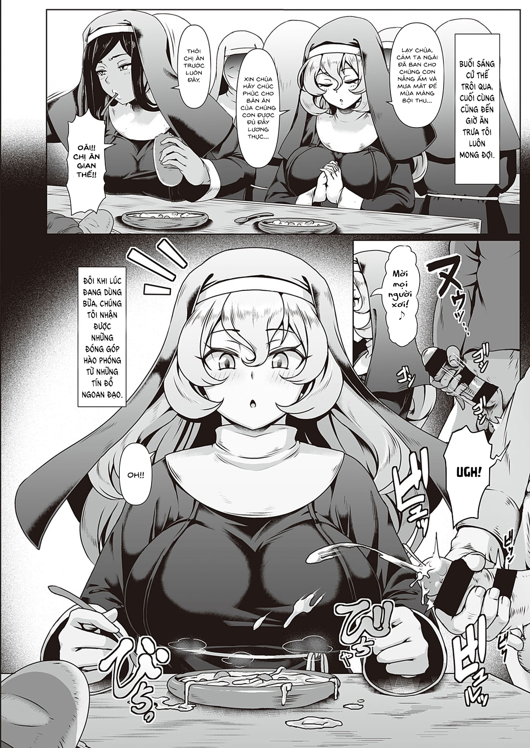 Đọc truyện hentai Khoai nhiều thì nữ tu mới khoái! - Oneshot