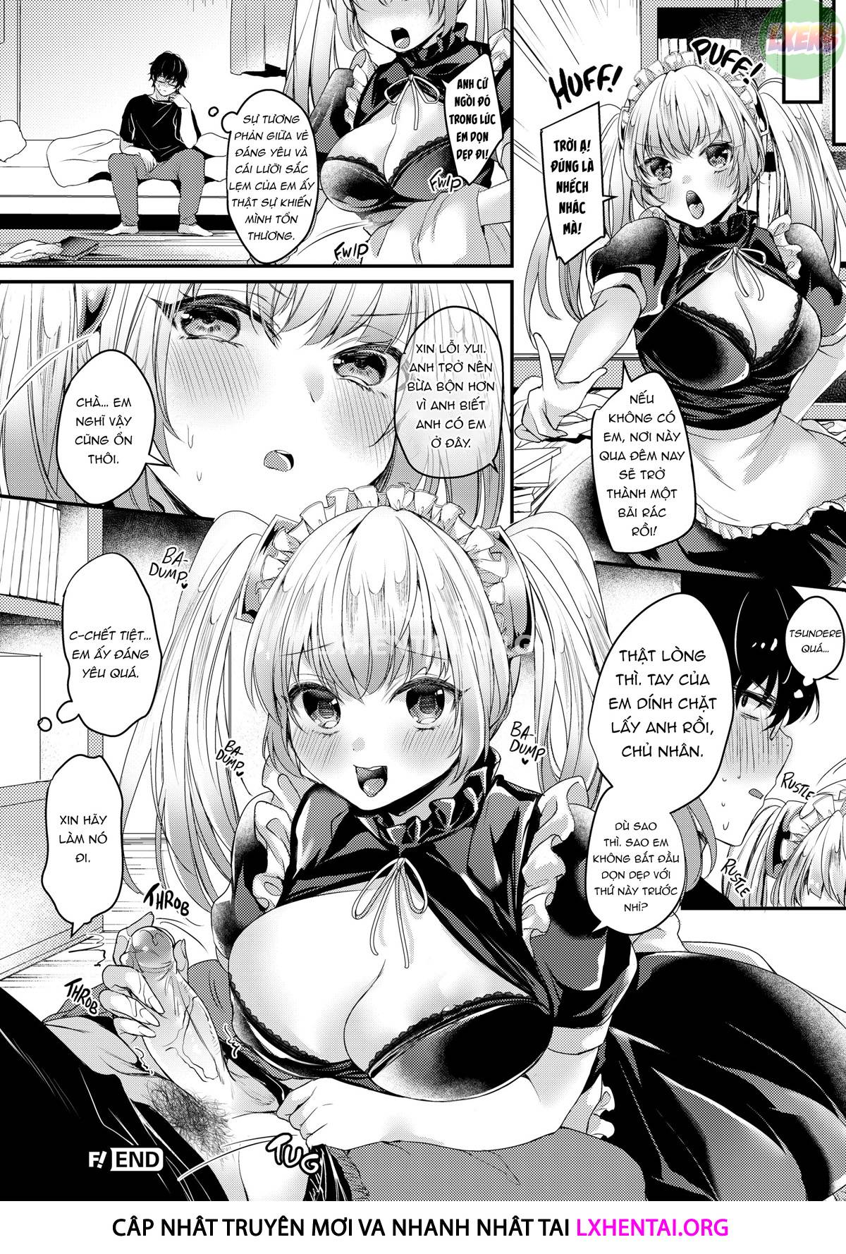 Đọc truyện hentai Ngất ngây ngọt ngào nóng bỏng Chap 2 The Tsundere Little Sister Maid Android Wants Attention