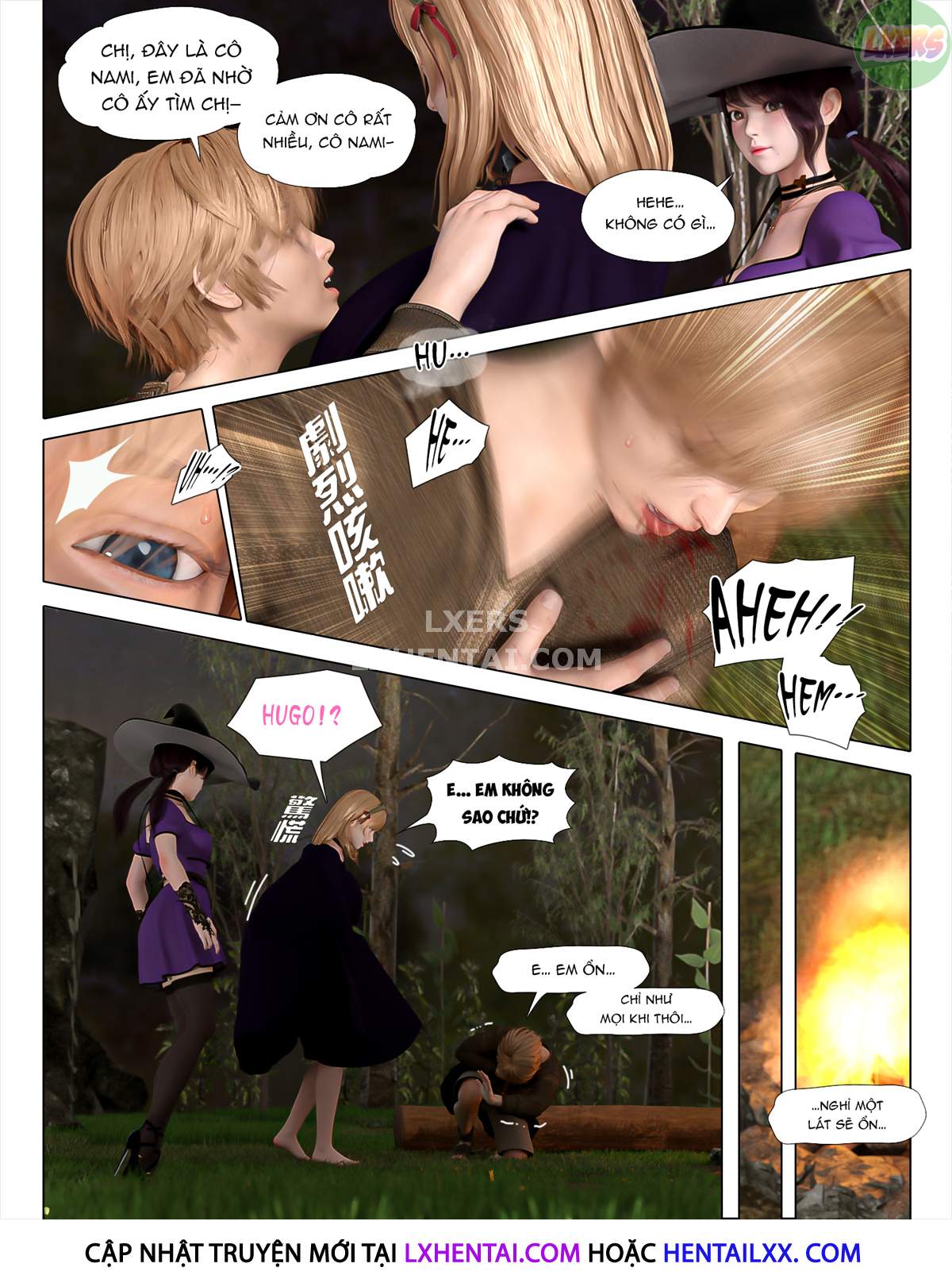 Đọc truyện hentai The Rose Fall Into Darkness - Chap 3