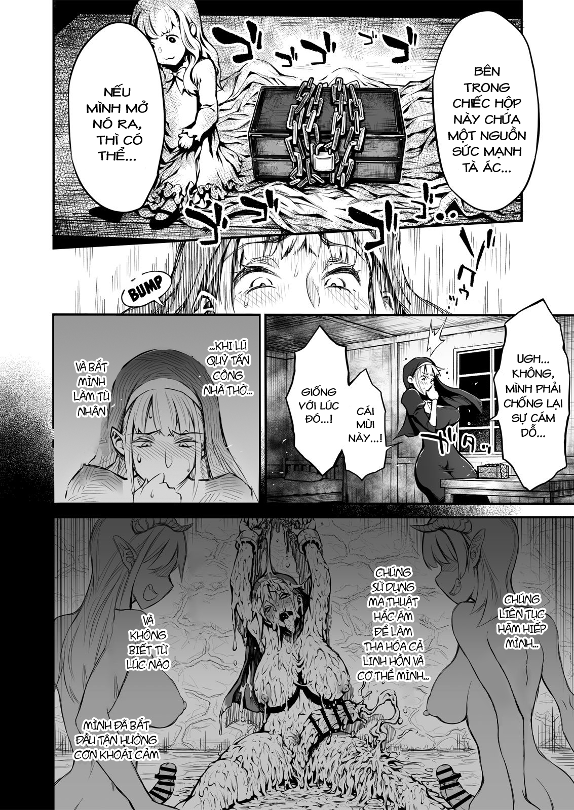 Đọc truyện hentai Futanari Sister, Manamusume o Rape Su!f Oneshot
