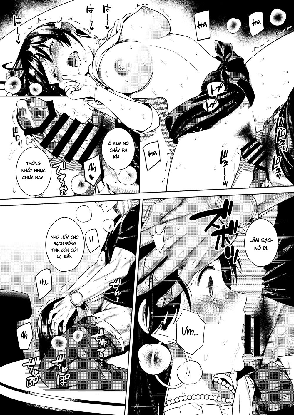 Đọc truyện hentai Nữ phát thanh viên - Nửa sau