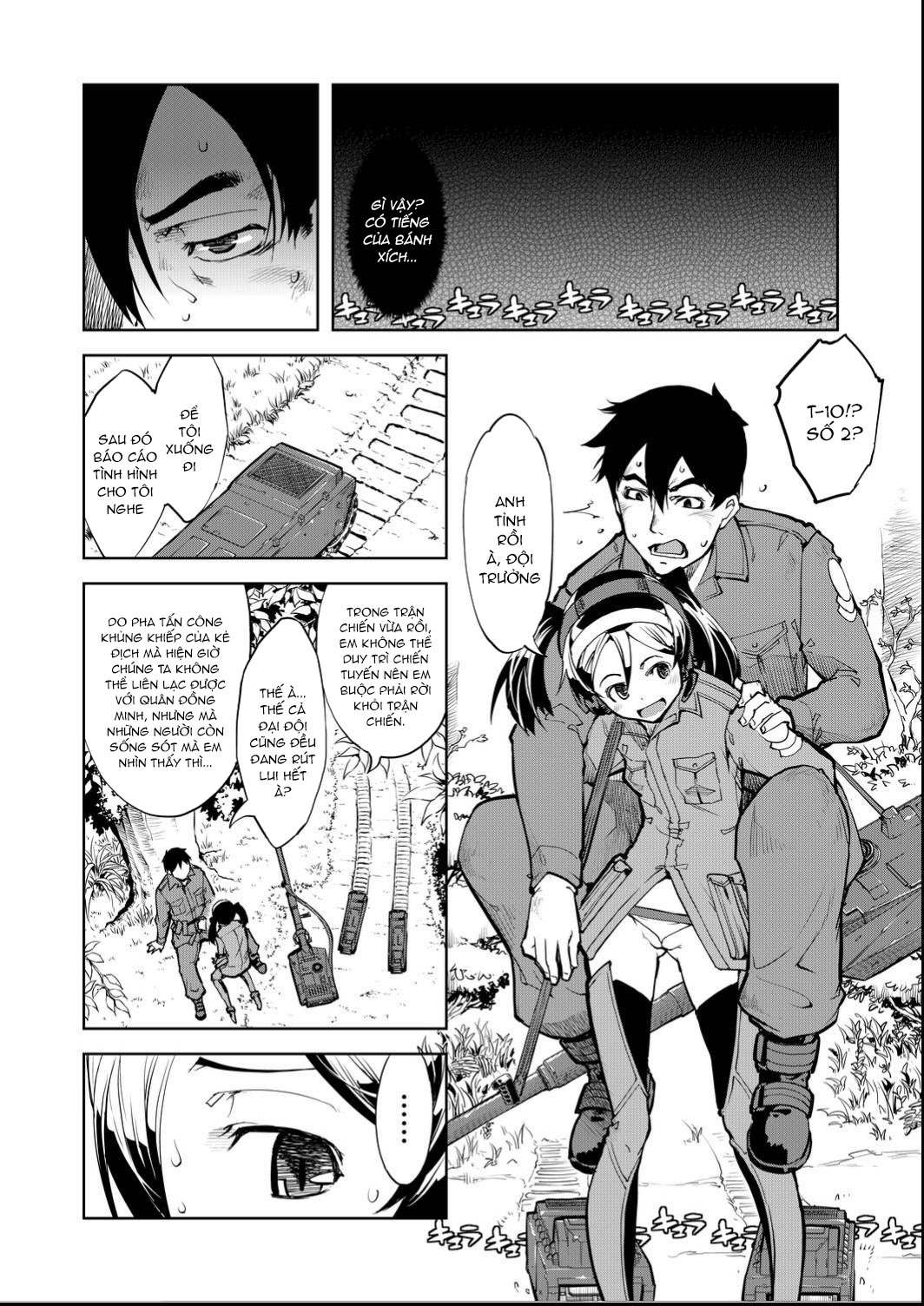 Đọc truyện hentai Những thiếu nữ chiến xa - Chiến tuyến số 1